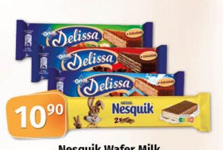 Nesquik Wafer Milk Chocolate / Orion Delissa