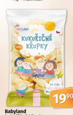 Babyland kukuřičné křupky