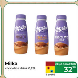 Nápoj mléko čokoládové Milka