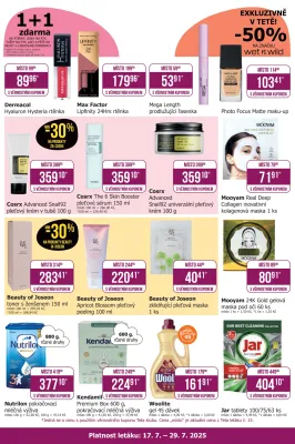 akční leták Teta drogerie 17.7.2025-29.7.2025