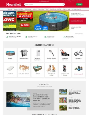 akční leták Mountfield 16.7.2025-22.7.2025