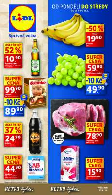 akční leták Lidl 21.7.2025-23.7.2025