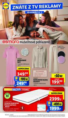 akční leták Lidl 21.7.2025-23.7.2025