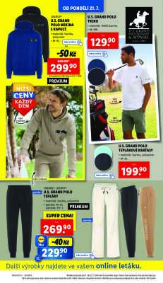 akční leták Lidl 21.7.2025-23.7.2025