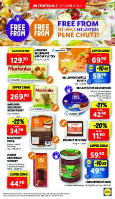 akční leták Lidl 24.7.2025-27.7.2025