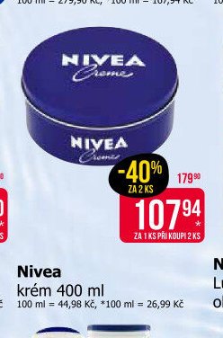 Nivea krém 400 ml