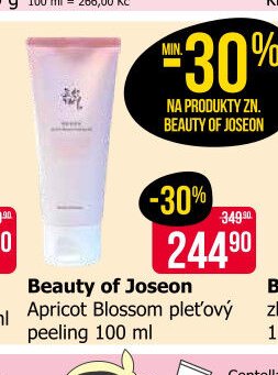 Beauty of Joseon Apricot Blossom pleťový peeling 100 ml - Teta drogerie akcniletaky.com