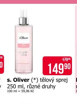 s. Oliver tělový sprej