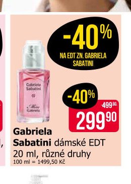 Gabriela Sabatini dámské EDT