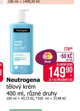 Neutrogena tělový krém