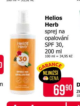 Helios Herb sprej na opalování