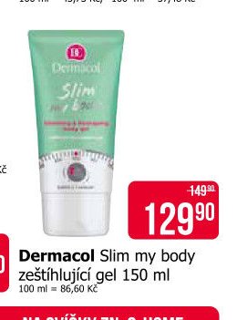 Dermacol Slim my body zeštíhlující gel
