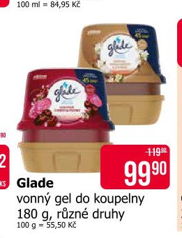 Glade vonný gel do koupelny