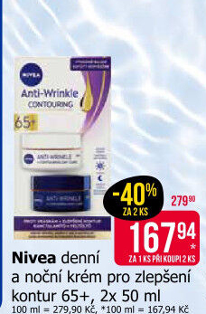 Balení krém pleťový denní a noční pro zlepšení kontur Nivea