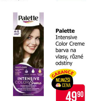 Barva na vlasy Intensive Color Creme Palette Schwarzkopf