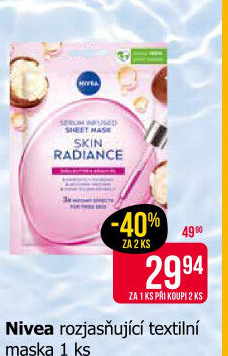 Maska textilní pleťová Nivea