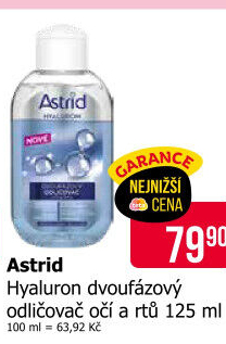 Odličovač očí dvoufázový Astrid