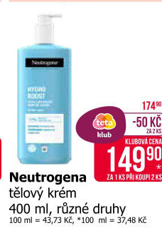 Tělové mléko Neutrogena