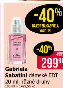 Toaletní voda dámská Gabriela Sabatini