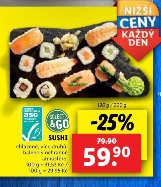 Select & Go Sushi