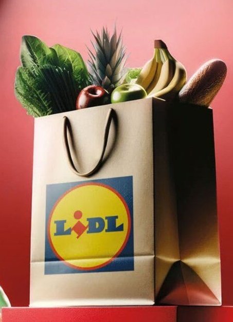 nákupní taška Lidl (střední)