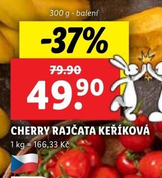 CHERRY RAJČATA KEŘÍKOVÁ