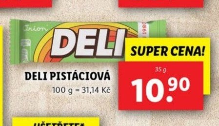Deli pistáciová