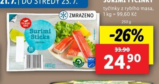 Surimi tyčinky Ocean Sea