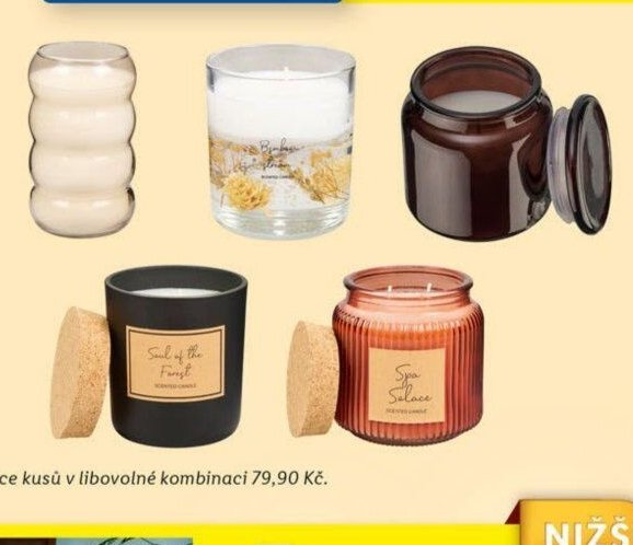 LIVARNO HOME VONNÁ SVÍČKA VE SKLE