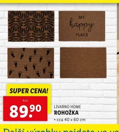 LIVARNO HOME ROHOŽKA