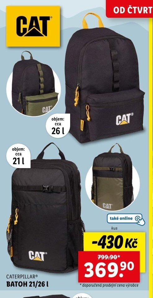 CATERPILLAR® BATOH 21/26 L