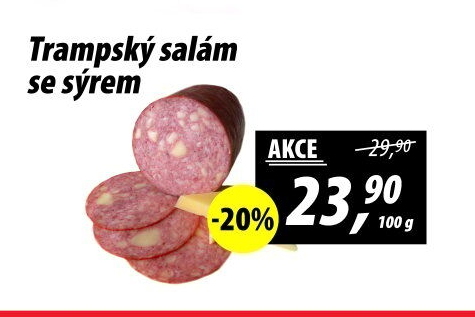 Salám trampský se sýrem