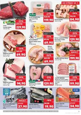 akční leták Kaufland 23.7.2025-29.7.2025