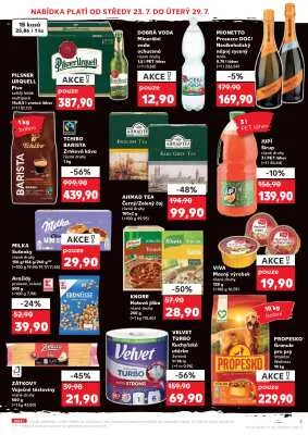 akční leták Kaufland 23.7.2025-29.7.2025