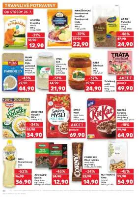 akční leták Kaufland 23.7.2025-29.7.2025