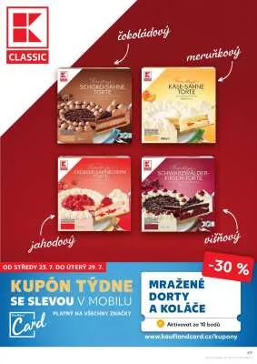 akční leták Kaufland 23.7.2025-29.7.2025