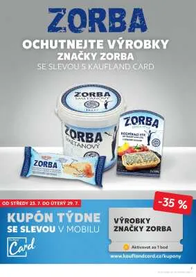 akční leták Kaufland 23.7.2025-29.7.2025