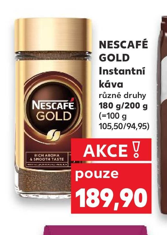 NESCAFÉ GOLD Instantní káva