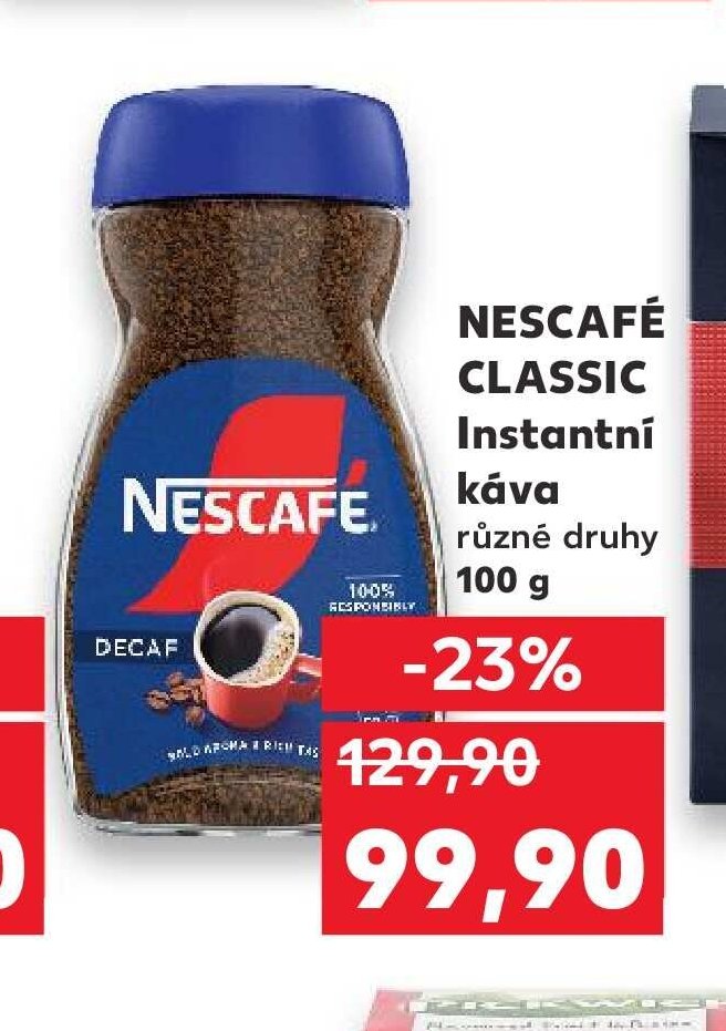 NESCAFÉ CLASSIC Instantní káva