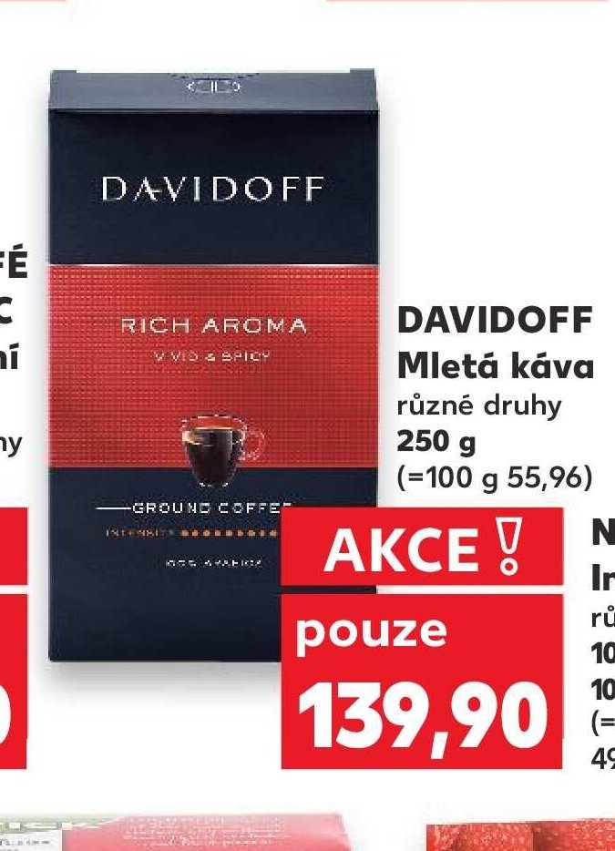 DAVIDOFF Mletá káva
