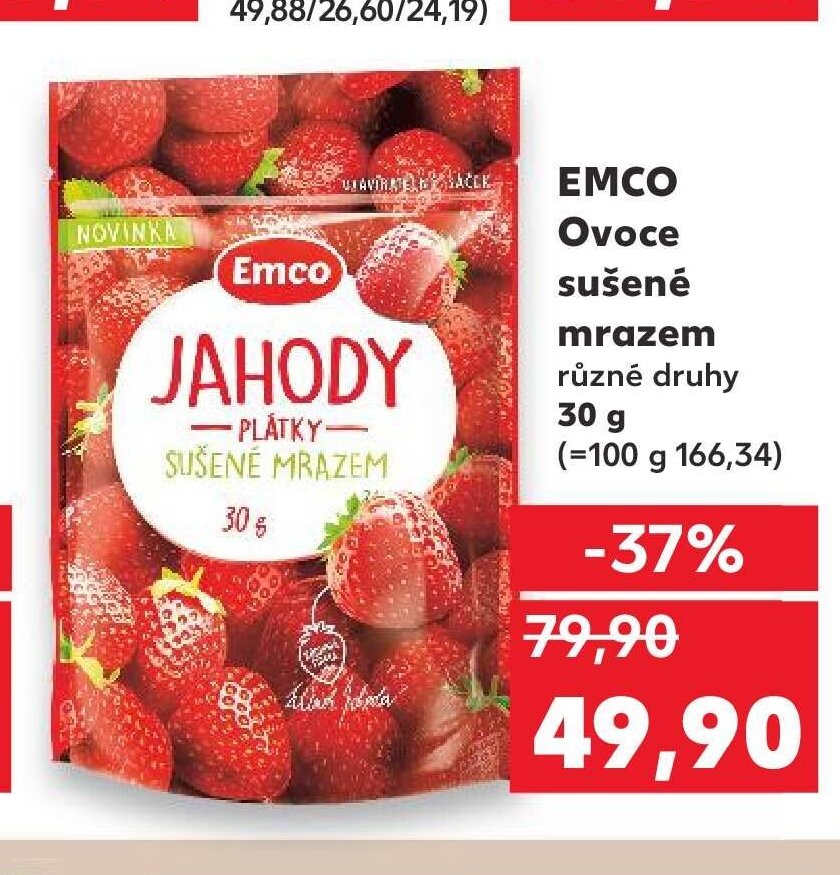 EMCO Ovoce sušené mrazem