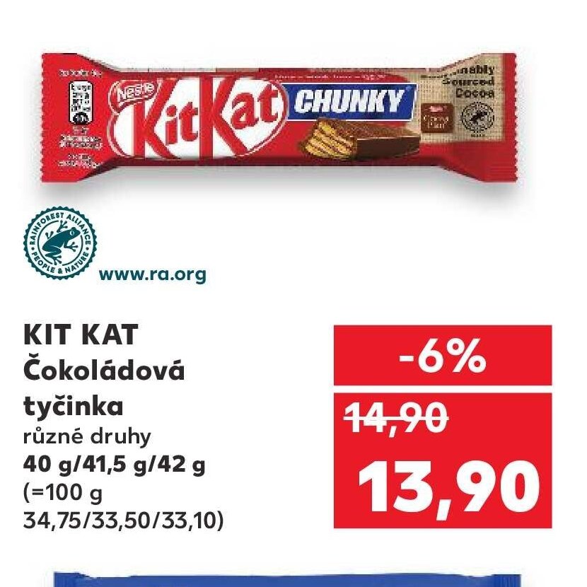 KIT KAT Čokoládová tyčinka