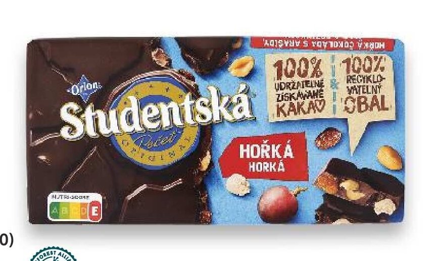 ORION STUDENTSKÁ PEČEŤ Čokoláda