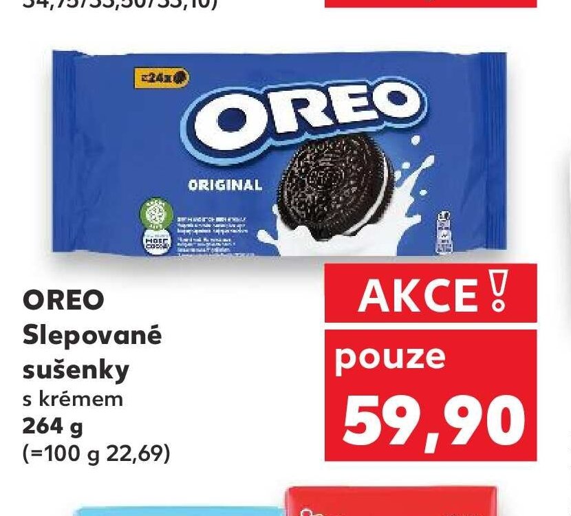 OREO Slepované sušenky