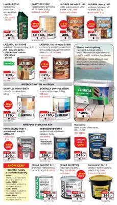 akční leták Barvy a laky drogerie 19.7.2025-15.8.2025