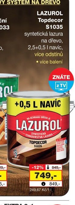 LAZUROL Topdecor S1035