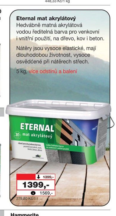 ETERNAL mat akrylátový