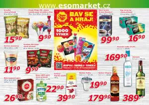 akční leták ESO MARKET 23.7.2025-3.8.2025