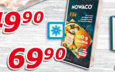 Filé z Aljašky mražené Nowaco