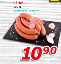 Párky Kostelecké uzeniny